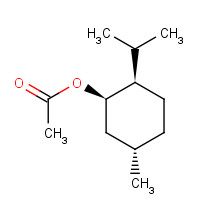 146502-80-9 (1R,2R,5S)-2-Isopropyl-5-methylcyclohexyl acetate chemical structure