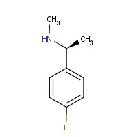 672906-67-1 (1S)-1-(4-Fluorophenyl)-N-methylethanamine chemical structure