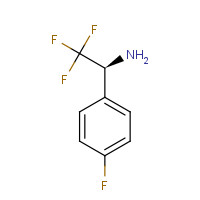 929804-89-7 (1S)-2,2,2-Trifluor-1-(4-fluorphenyl)ethanamin chemical structure