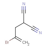 77387-80-5 (2-Bromo-2-propen-1-yl)malononitrile chemical structure