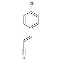 82575-52-8 (2E)-3-(4-hydroxyphenyl)prop-2-enenitrile chemical structure