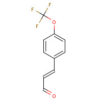 681484-59-3 (2E)-3-[4-(Trifluoromethoxy)phenyl]acrylaldehyde chemical structure
