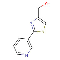 138745-99-0 (2-pyridin-3-yl-1,3-thiazol-4-yl)methanol chemical structure