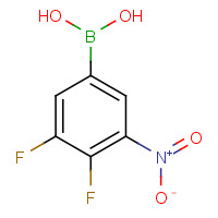 158178-36-0 (3,4-Difluoro-5-nitrophenyl)boronic acid chemical structure