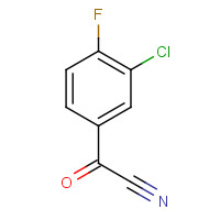 80277-45-8 (3-Chloro-4-fluorophenyl)(oxo)acetonitrile chemical structure