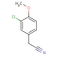 7569-58-6 (3-Chloro-4-methoxyphenyl)acetonitrile chemical structure