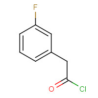 458-04-8 (3-Fluorophenyl)acetyl chloride chemical structure