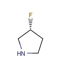 679431-51-7 (3R)-3-Fluoropyrrolidine chemical structure