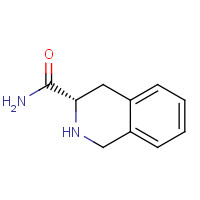 134732-98-2 (3S)-1,2,3,4-Tetrahydro-3-isoquinolinecarboxamide chemical structure