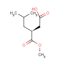 213270-36-1 (3S)-3-(Methoxycarbonyl)-5-methylhexanoic acid chemical structure