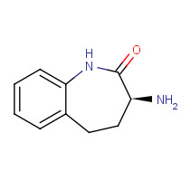 137036-54-5 (3S)-3-Amino-1,3,4,5-tetrahydro-2H-1-benzazepin-2-on chemical structure