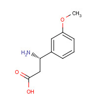 783300-35-6 (3S)-3-Amino-3-(3-methoxyphenyl)propanoic acid chemical structure
