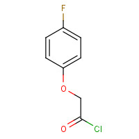 405-78-7 (4-fluorophenoxy)acetyl chloride chemical structure