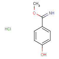 57943-60-9 (4-Hydroxyphenyl)(methoxy)methaniminium chloride chemical structure