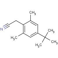84803-57-6 (4-tert-Butyl-2,6-dimethylphenyl)acetonitrile chemical structure