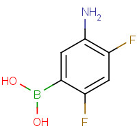1072952-05-6 (5-Amino-2,4-difluorophenyl)boronic acid chemical structure
