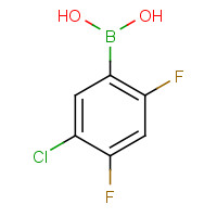 911645-24-4 (5-Chloro-2,4-difluorophenyl)boronic acid chemical structure