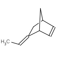 16219-75-3 (5E)-5-Ethylidenebicyclo[2.2.1]hept-2-ene chemical structure