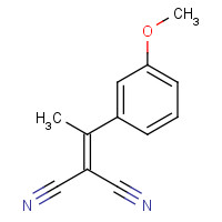 86604-43-5 [1-(3-Methoxyphenyl)ethylidene]malononitrile chemical structure