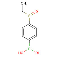 863248-21-9 [4-(Ethylsulfinyl)phenyl]boronic acid chemical structure