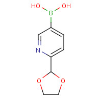 1072952-38-5 [6-(1,3-Dioxolan-2-yl)-3-pyridinyl]boronic acid chemical structure