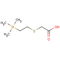 18269-42-6 {[2-(Trimethylsilyl)ethyl]sulfanyl}acetic acid chemical structure