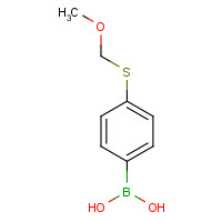 1072952-17-0 {4-[(Methoxymethyl)sulfanyl]phenyl}boronic acid chemical structure