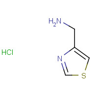 117043-86-4 1-(1,3-Thiazol-4-yl)methanamine hydrochloride chemical structure