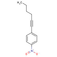 229022-43-9 1-(1-Hexyn-1-yl)-4-nitrobenzene chemical structure