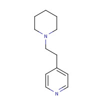 13450-67-4 1-(2-(4-pyridinyl)ethyl)piperidine chemical structure
