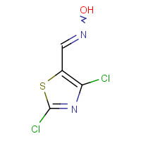 666257-91-6 1-(2,4-Dichloro-1,3-thiazol-5-yl)-N-hydroxymethanimine chemical structure