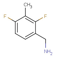 847502-90-3 1-(2,4-Difluoro-3-methylphenyl)methanamine chemical structure