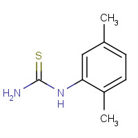 16738-19-5 1-(2,5-dimethylphenyl)thiourea chemical structure