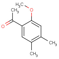 91969-74-3 1-(2-Methoxy-4,5-dimethylphenyl)ethanone chemical structure