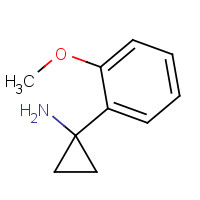 503417-32-1 1-(2-Methoxyphenyl)cyclopropanamin chemical structure