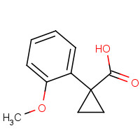74205-24-6 1-(2-Methoxyphenyl)cyclopropanecarboxylic acid chemical structure