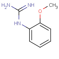 61705-89-3 1-(2-Methoxyphenyl)guanidine chemical structure