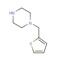39244-79-6 1-(2-thienylmethyl)piperazine chemical structure