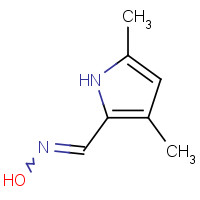 259544-87-1 1-(3,5-Dimethyl-1H-pyrrol-2-yl)-N-hydroxymethanimine chemical structure
