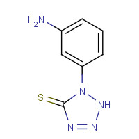 23249-96-9 1-(3-Aminophenyl)-1,2-dihydro-5H-tetrazole-5-thione chemical structure