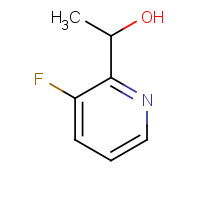 87674-14-4 1-(3-Fluoro-2-pyridinyl)ethanol chemical structure