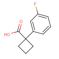 179411-84-8 1-(3-fluorophenyl)cyclobutanecarboxylic acid chemical structure