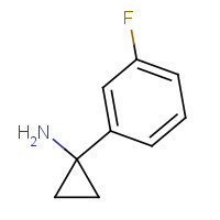 764647-70-3 1-(3-Fluorphenyl)cyclopropanamin chemical structure