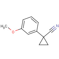 74205-01-9 1-(3-Methoxyphenyl)cyclopropanecarbonitrile chemical structure