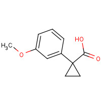 74205-29-1 1-(3-Methoxyphenyl)cyclopropanecarboxylic acid chemical structure
