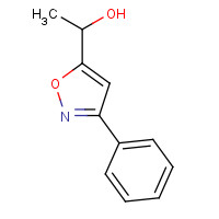 14776-02-4 1-(3-Phenyl-1,2-oxazol-5-yl)ethanol chemical structure