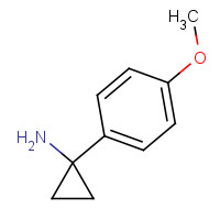 72934-40-8 1-(4-Methoxyphenyl)cyclopropanamin chemical structure