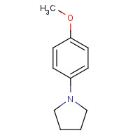 54660-04-7 1-(4-Methoxyphenyl)pyrrolidine chemical structure
