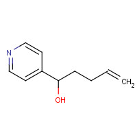 79108-44-4 1-(4-Pyridinyl)-4-penten-1-ol chemical structure