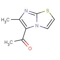 57738-11-1 1-(6-methylimidazo[2,1-b][1,3]thiazol-5-yl)ethanone chemical structure